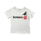 ベビーザらス限定 Schleich ロゴ半袖Tシャツ (ホワイト×120cm)