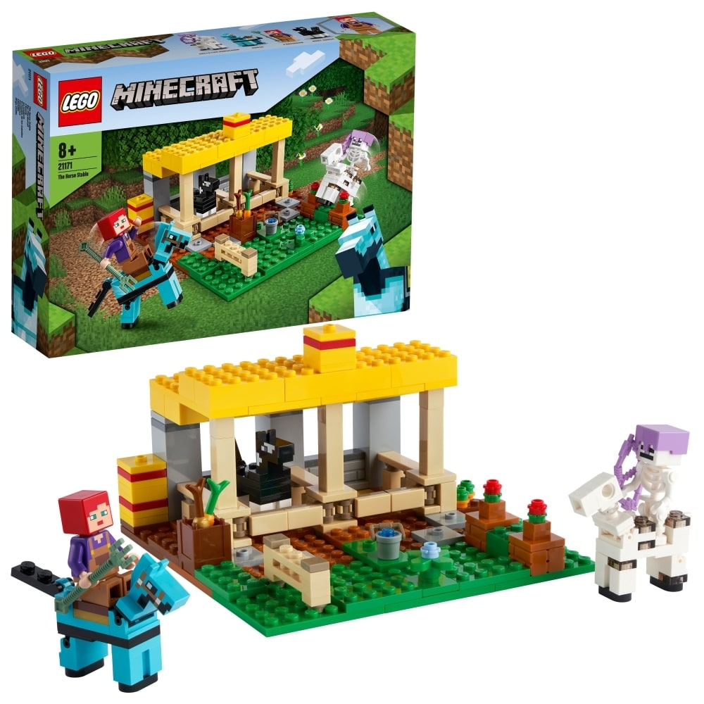 ＜トイザらス＞ レゴ LEGO マインクラフト 21171 馬小屋