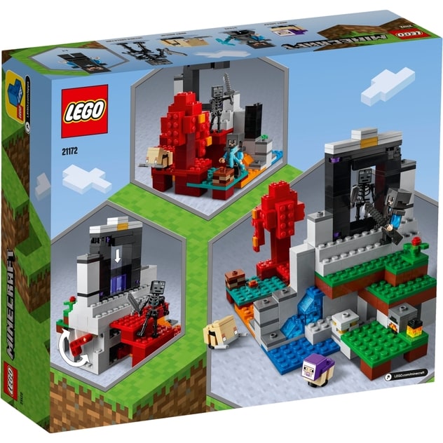 【オンライン限定価格】レゴ LEGO マインクラフト 21172 荒廃したポータル