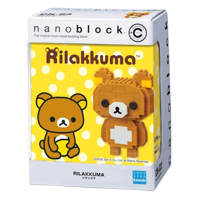 nanoblock（ナノブロック）キャラナノ リラックマ【クリアランス