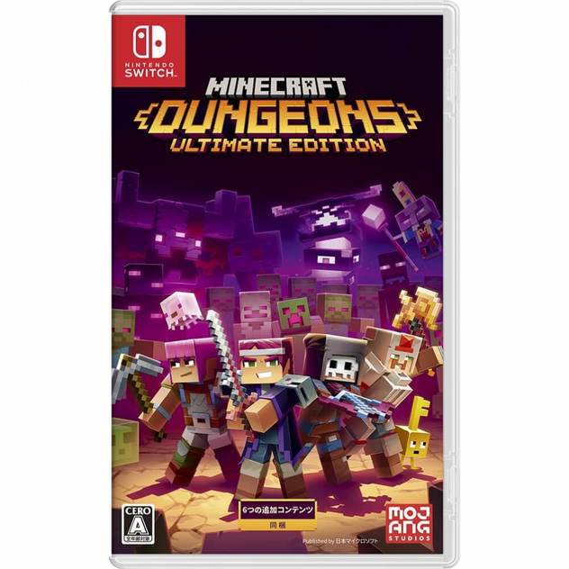 Nintendo Switchソフト】Minecraft Dungeons Ultimate Edition【送料 ...