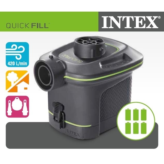INTEX 電池式バッテリーポンプ【電動空気入れ】【プールポンプ】【プール 空気入れ】