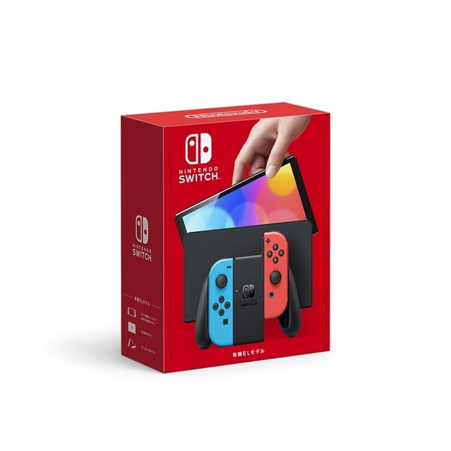 Nintendo Switch（有機ELモデル）ネオンブルー・ネオンレッド【送料無料】