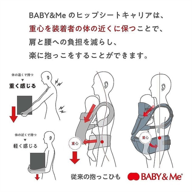 BABY&Me BELK-S firstセット ダークグレー【送料無料】 | ベビーザらス