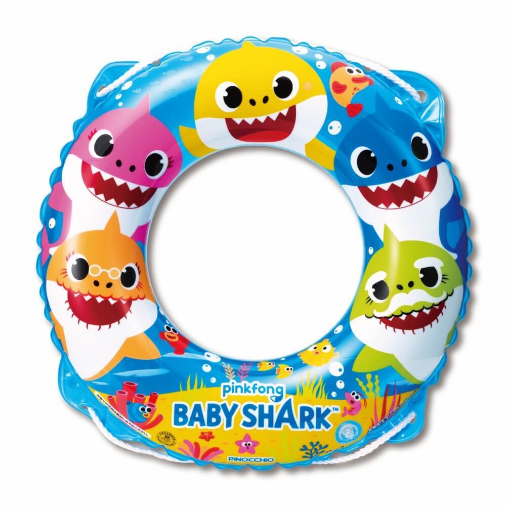 ＜トイザらス＞ Baby Shark（ベイビーシャーク）50cm ロープ付き浮き輪