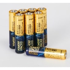 パワーパックス アルカリ電池 単4形 8本パック