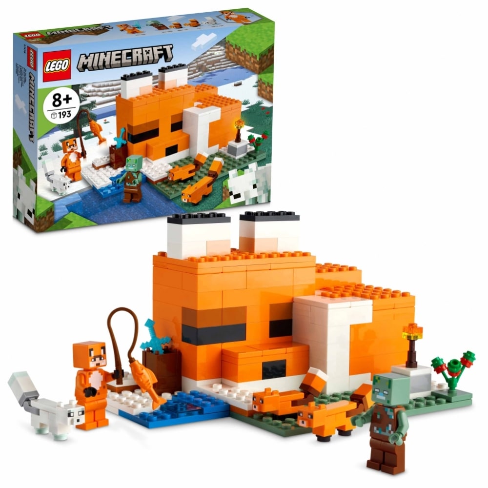＜トイザらス＞ レゴ LEGO マインクラフト 21178 キツネ小屋
