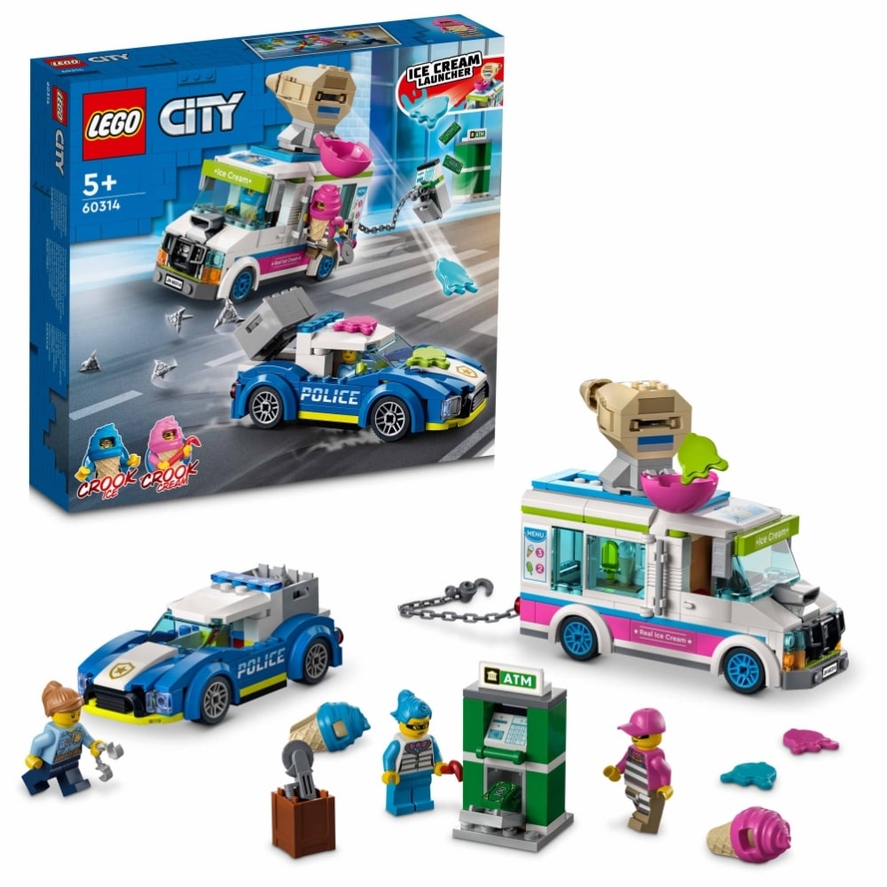 ＜トイザらス＞ レゴ LEGO シティ 60314 アイスクリームトラックを追え！【送料無料】