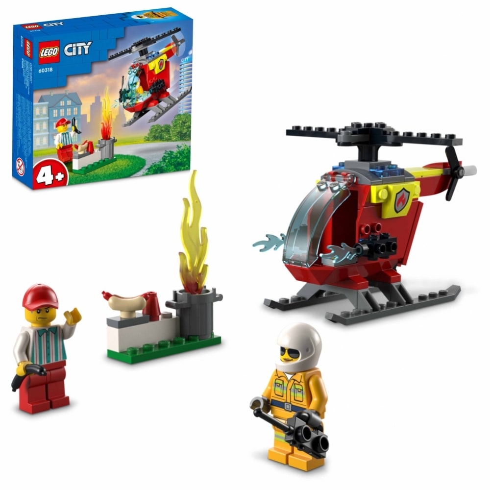  レゴ LEGO シティ 60318 出動！しょうぼうヘリコプター