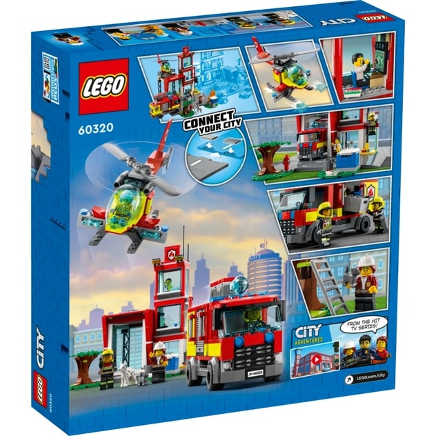 オンライン限定価格】レゴ LEGO シティ 60320 消防署【送料無料