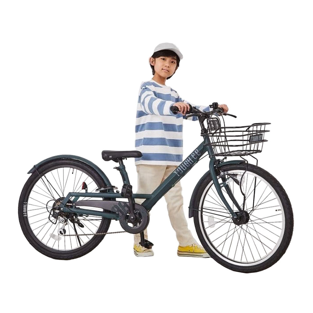 トイザらス限定 24インチ 子供用自転車 タフ（グリーン）
