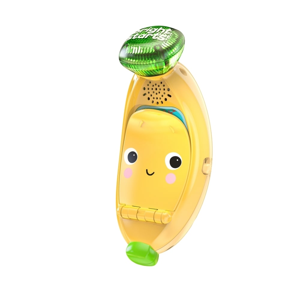 ＜トイザらス＞ ブライトスターツ バナナ携帯電話おもちゃ【クリアランス】画像