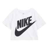 NIKE ガールズ半袖Tシャツ (26J078-001) (ホワイト×95cm)