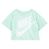 NIKE ガールズ半袖Tシャツ (26J078-E6D) (グリーン×95cm)