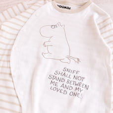 MOOMIN 新生児2WAYドレス ステッチ刺繍 ムーミン