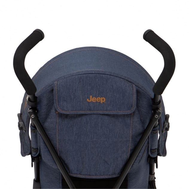 Jeep（ジープ） J is for Jeep アドベンチャー プラス デニム 【Bベビーカー 限定オリジナルカラー 背面式  前後輪3Dソフトサスペンション搭載 大きな幌 メッシュシート 7ヶ月～3歳頃対応】【送料無料】 | ベビーザらス