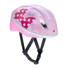 ミニーマウス ポルカドット キッズヘルメット（53～57cm）子供用ヘルメット SG基準 バイク 自転車 ピンク かわいい 女の子【送料無料】