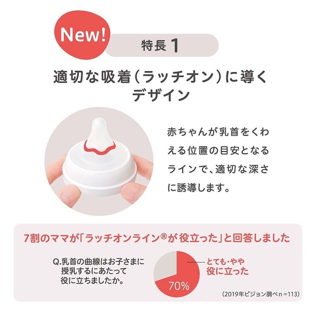 母乳実感 乳首 新生児～/SSサイズ 1個入（リニューアル品） | ベビーザらス