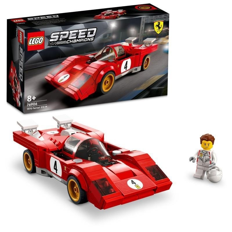 ＜トイザらス＞ レゴ LEGO スピードチャンピオン 76906 1970 フェラーリ 512 M