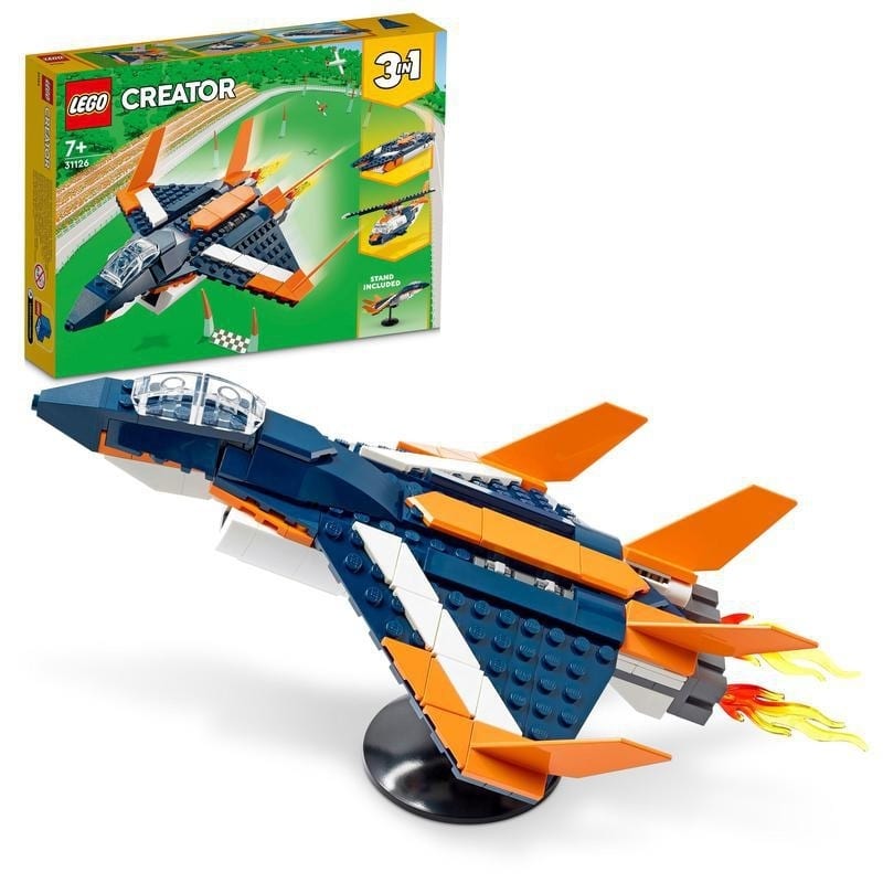  レゴ LEGO クリエイター 31126 超音速ジェット