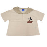 ベビーザらス限定 ディズニー ミッキー 衿付き 半袖シャツ(ナチュラル×80cm)