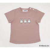 ベビーザらス限定 3連発泡プリント Tシャツ ミッフィー(ピンク×80cm)