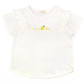 ベビーザらス限定 sophitica レモンプリント Tシャツ(オフホワイト×80cm)