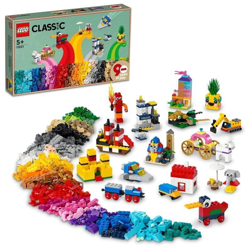  レゴ LEGO クラシック 11021 90周年限定コレクション：歴代人気モデル大集合！【送料無料】
