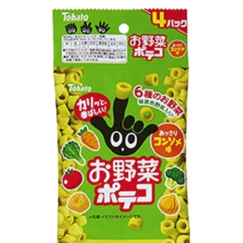 お野菜ポテコ コンソメ味 4連 13g×4袋【お菓子】