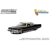 GL 1/64 1973 Cadillac Coupe deVille - Black with ・・・