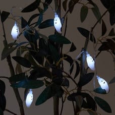 【ハロウィン】ミニゴースト LEDライト10連