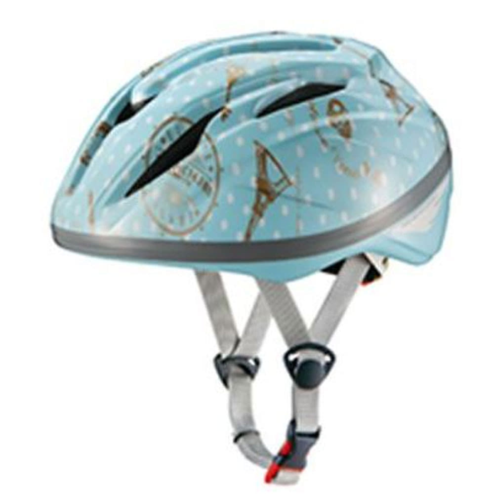 キッズヘルメット スターリー ガールズ 54~56cm （フレンチミント）子供用ヘルメット SG規格 バイク 自転車 おしゃれ 女の子 小学生画像