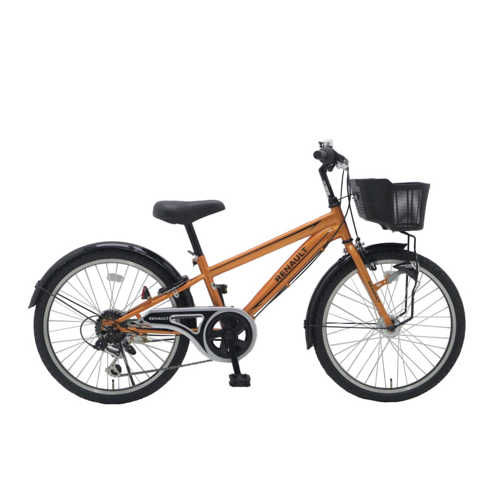 22インチ 身長125cm~ 子供用自転車 ルノー ジュニア CTB226N-TZ（オレンジ） 男の子画像