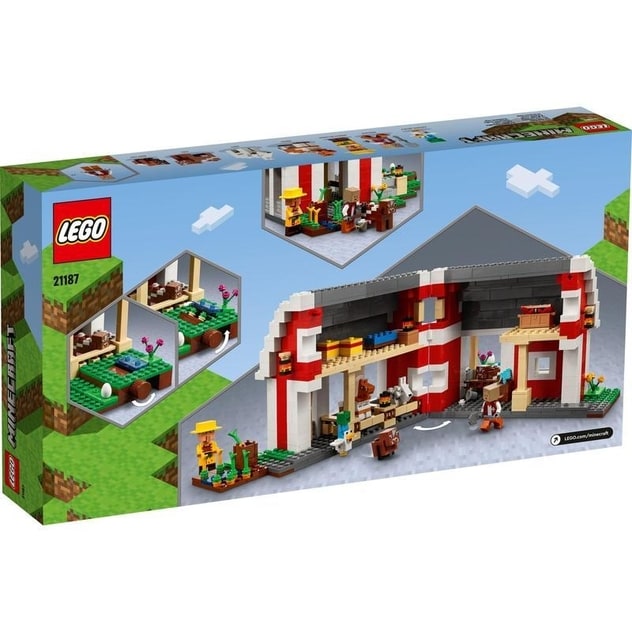 レゴ LEGO マインクラフト 21187 赤い馬小屋【送料無料】 | トイザらス