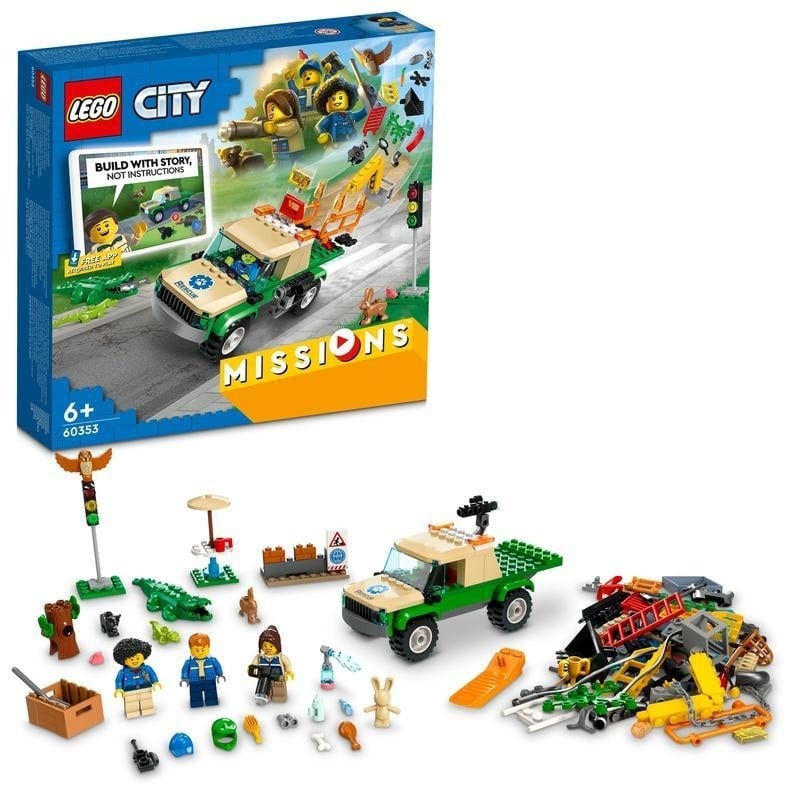 ＜トイザらス＞ レゴ LEGO シティ 60353 野生動物レスキュー ミッション【送料無料】