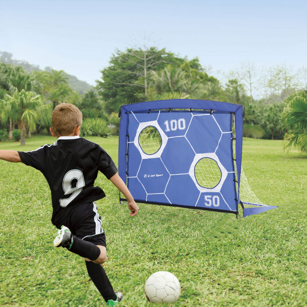 2 IN 1 サッカーゴール 高さ90×幅120×奥行き90cm 折り畳み簡単 子供の大画像