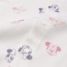 ディズニー 新生児2WAYドレス ベスト付き ミニー(ピンク×50-70cm)