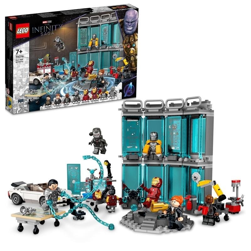  レゴ LEGO スーパー・ヒーローズ 76216 アイアンマンの武器庫【送料無料】
