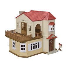 【オンライン限定価格】シルバニアファミリー 赤い屋根の大きなお家 -屋根裏はひみつのお部屋-【送料無料】