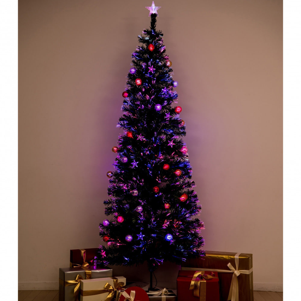 【クリスマスツリー】210cm 3段式ファイバーツリー 片付け 簡単【送料無料】