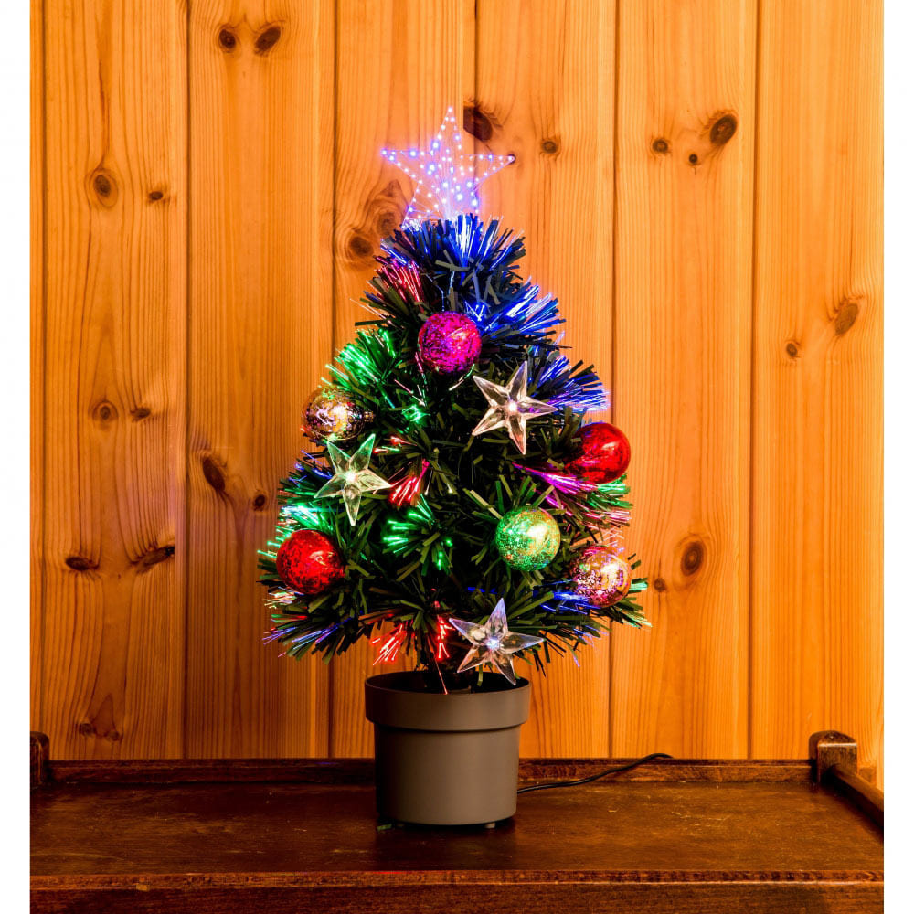 【クリスマスツリー】45cm ファイバーツリー 片付け 簡単 コンパクト【送料無料】