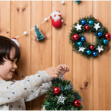 【クリスマスリース】20cmリース おしゃれ 屋内専用 室内ドア トイザらス限定