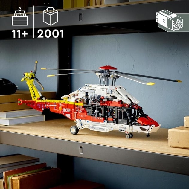 レゴ LEGO テクニック 42145 エアバス H175 レスキューヘリコプター ...