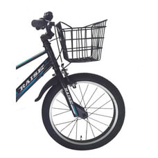 18インチ 身長100～115cm 子供用自転車 RAISE トレイバー（ブラック/ブルー）補助輪 男の子 黒 かっこいい トイザらス限定