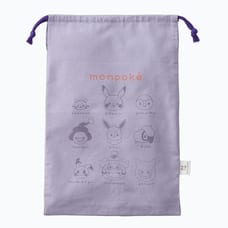 monpoke モンポケ ゲンガー巾着袋付き フード付きバスタオル【メーカー直送商品】【送料無料】