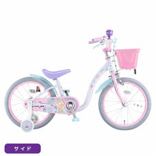 16インチ 身長95～124cm 子供用自転車 ディズニープリンセス ゆめラブS（ピンク）補助輪 女の子 かわいい キャラクター