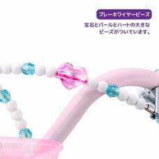 16インチ 身長95～124cm 子供用自転車 ディズニープリンセス ゆめラブS（ピンク）補助輪 女の子 かわいい キャラクター