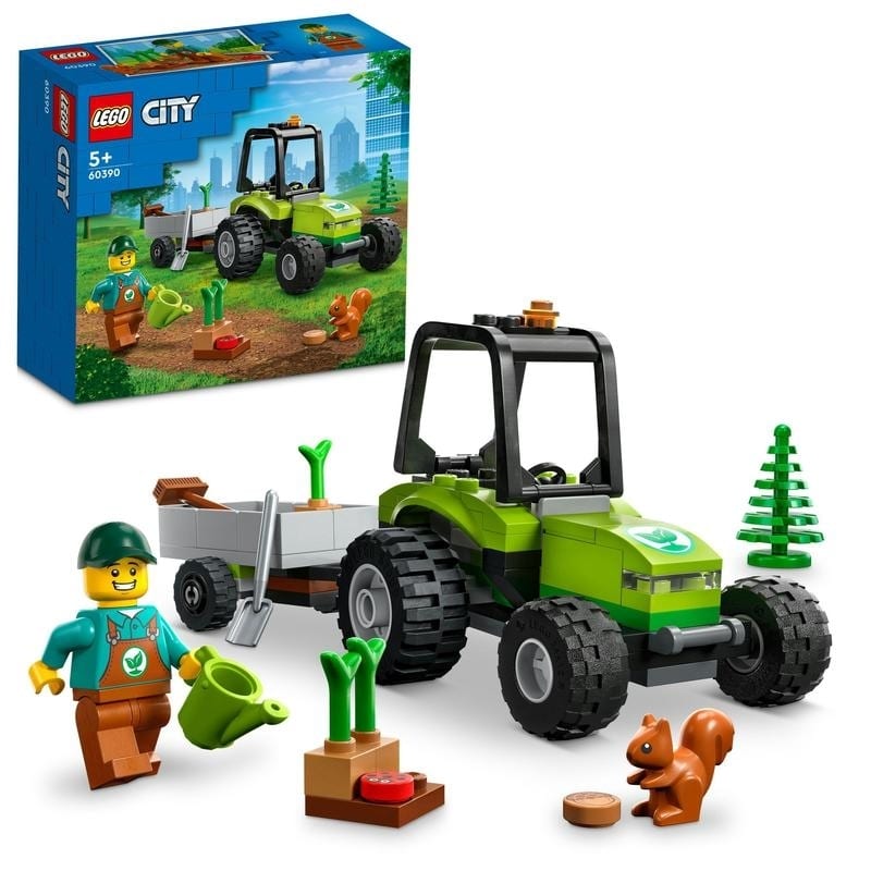 ＜トイザらス＞ レゴ LEGO シティ こうえんのトラクター 60390 おもちゃ ブロック プレゼント 乗り物 のりもの 街づくり 男の子 女の子 5歳 ~