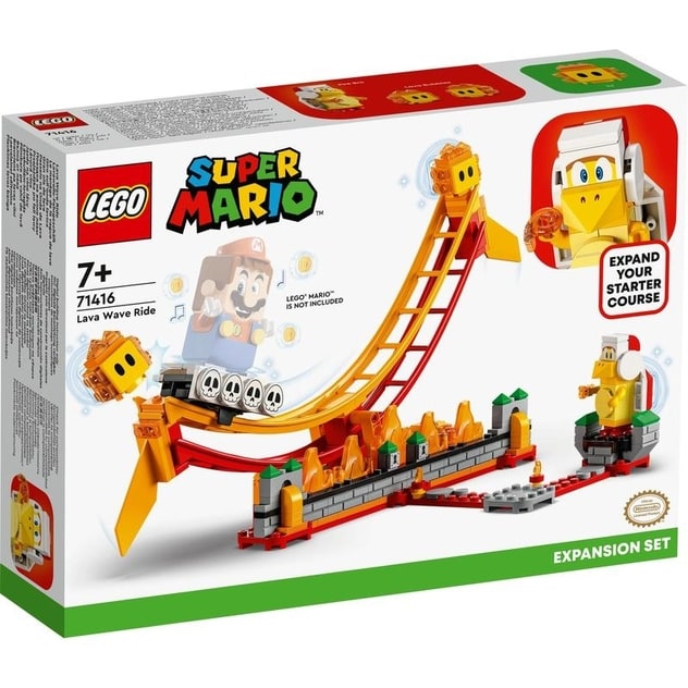 レゴ LEGO スーパーマリオ 溶岩リフト の バランス チャレンジ 71416 おもちゃ ブロック プレゼント 冒険 男の子 女の子 7歳  ~【送料無料】