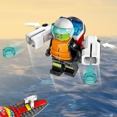 レゴ LEGO シティ 消防レスキューボート 60373 おもちゃ ブロック プレゼント レスキュー 乗り物 のりもの 男の子 女の子 5歳 ~